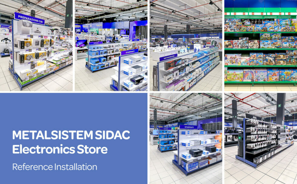 I prodotti METALSISTEM SIDAC protagonisti del retail dell’elettronica - Foto 1